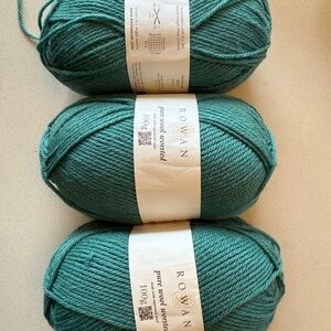 Rowan Pure Wool Yarn in Teal